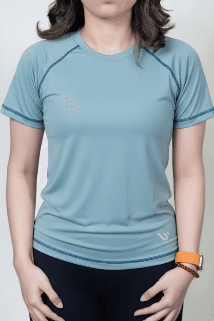 TSHIRT - DARK TURQOISE BLUE